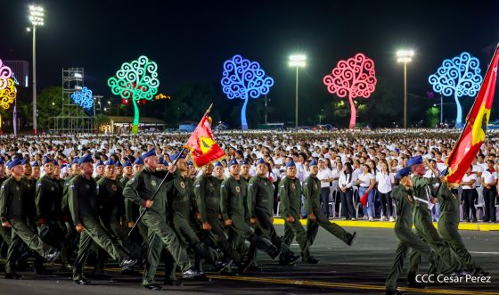 Acto central del 47.° aniversario del triunfo de la Revolución Popular Sandinista