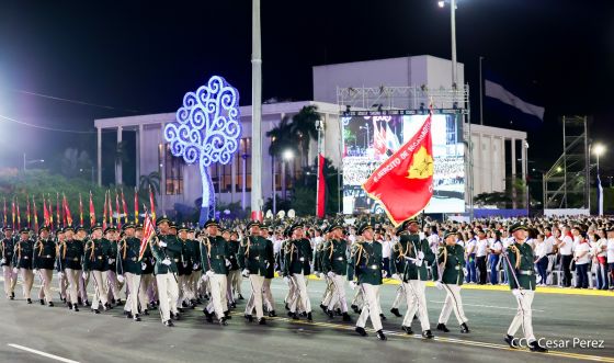 Acto central del 47.° aniversario del triunfo de la Revolución Popular Sandinista