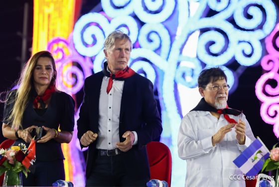 Acto central del 47.° aniversario del triunfo de la Revolución Popular Sandinista