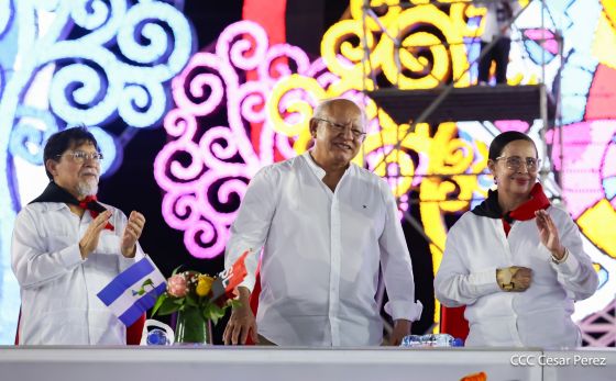Acto central del 47.° aniversario del triunfo de la Revolución Popular Sandinista