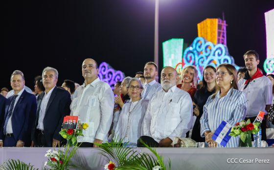 Acto central del 47.° aniversario del triunfo de la Revolución Popular Sandinista