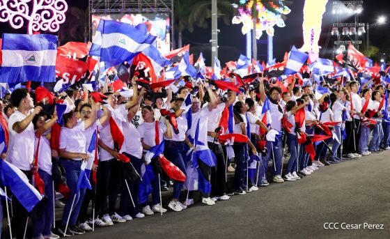 Acto central del 47.° aniversario del triunfo de la Revolución Popular Sandinista