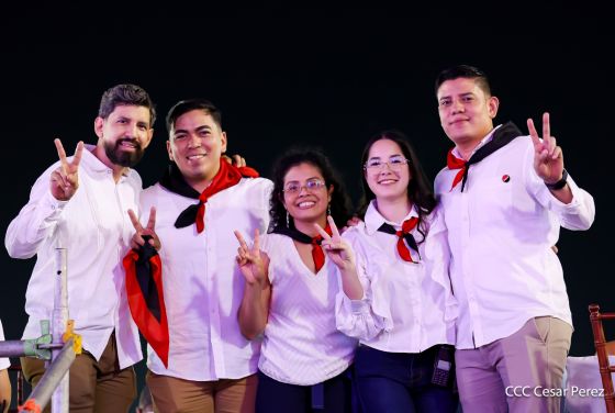 Acto central del 47.° aniversario del triunfo de la Revolución Popular Sandinista