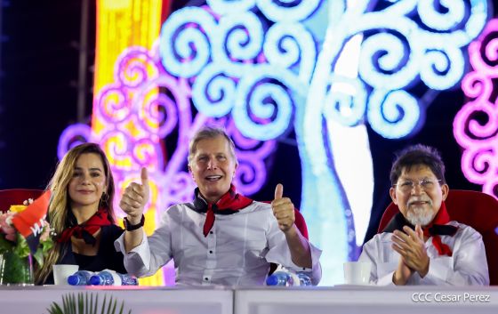 Acto central del 47.° aniversario del triunfo de la Revolución Popular Sandinista