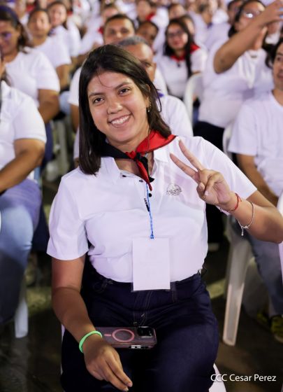 Acto central del 47.° aniversario del triunfo de la Revolución Popular Sandinista