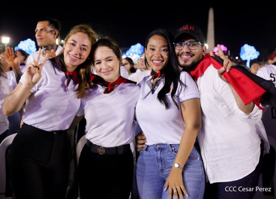 Acto central del 47.° aniversario del triunfo de la Revolución Popular Sandinista
