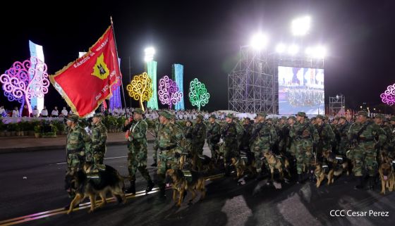 Acto central del 47.° aniversario del triunfo de la Revolución Popular Sandinista