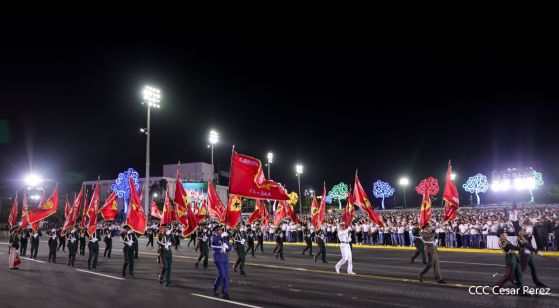 Acto central del 47.° aniversario del triunfo de la Revolución Popular Sandinista