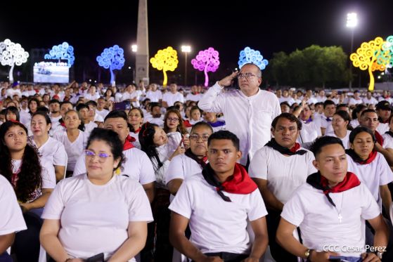 Acto central del 47.° aniversario del triunfo de la Revolución Popular Sandinista