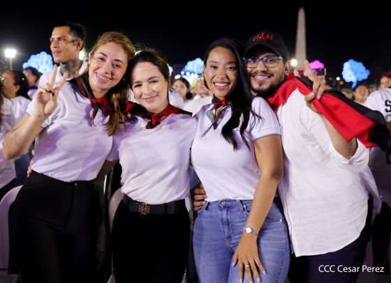 Acto central del 47.° aniversario del triunfo de la Revolución Popular Sandinista