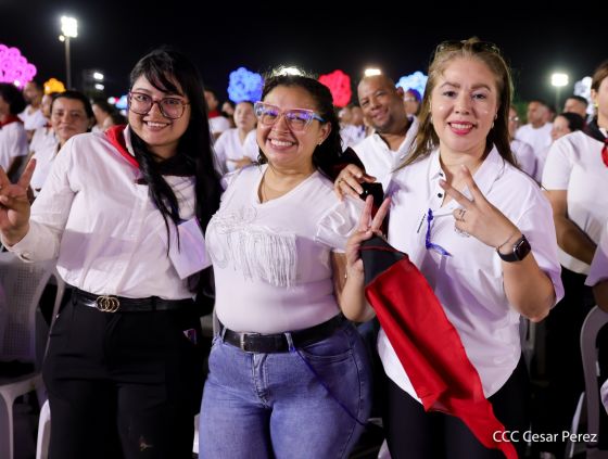 Acto central del 47.° aniversario del triunfo de la Revolución Popular Sandinista