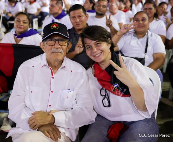 Acto central del 47.° aniversario del triunfo de la Revolución Popular Sandinista