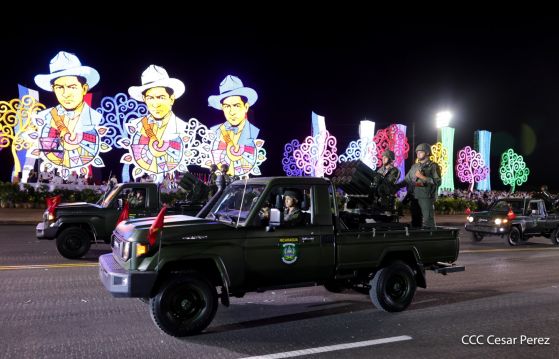 Acto central del 47.° aniversario del triunfo de la Revolución Popular Sandinista