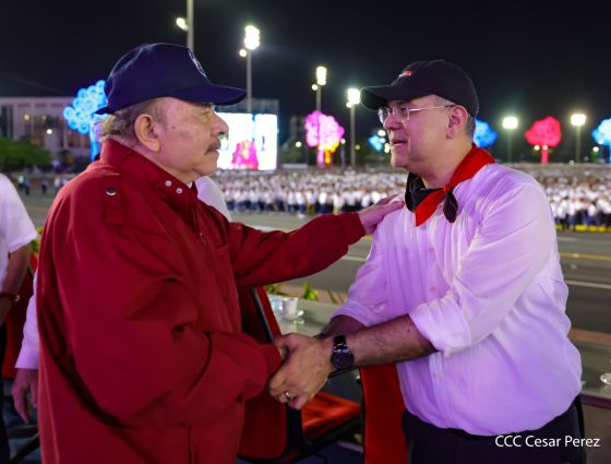 Acto central del 47.° aniversario del triunfo de la Revolución Popular Sandinista
