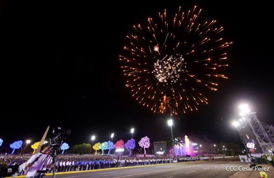 Acto central del 47.° aniversario del triunfo de la Revolución Popular Sandinista