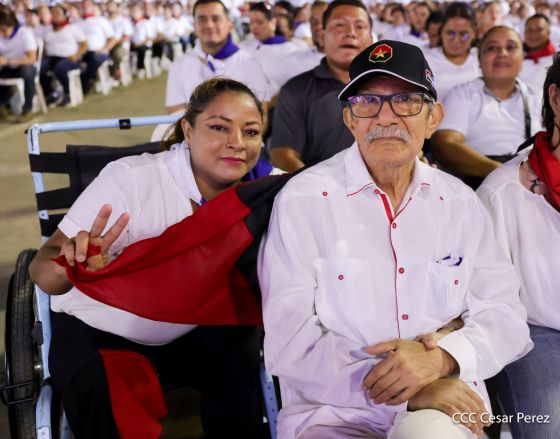 Acto central del 47.° aniversario del triunfo de la Revolución Popular Sandinista