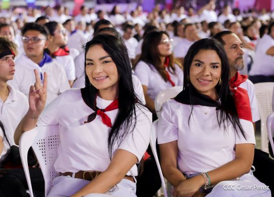 Acto central del 47.° aniversario del triunfo de la Revolución Popular Sandinista