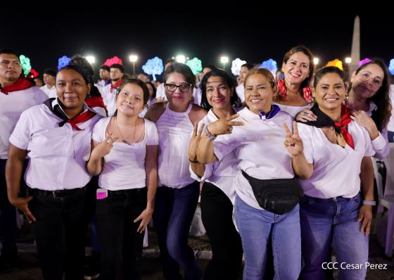 Acto central del 47.° aniversario del triunfo de la Revolución Popular Sandinista