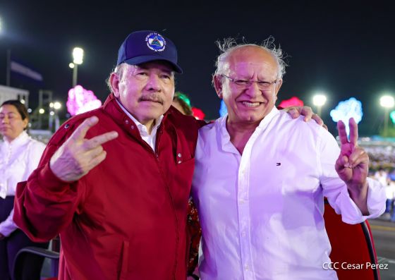 Acto central del 47.° aniversario del triunfo de la Revolución Popular Sandinista