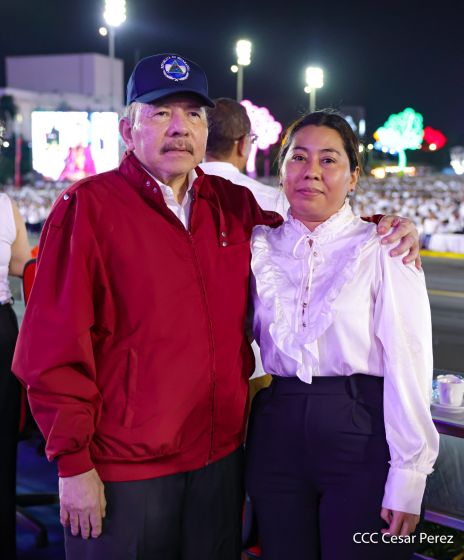 Acto central del 47.° aniversario del triunfo de la Revolución Popular Sandinista