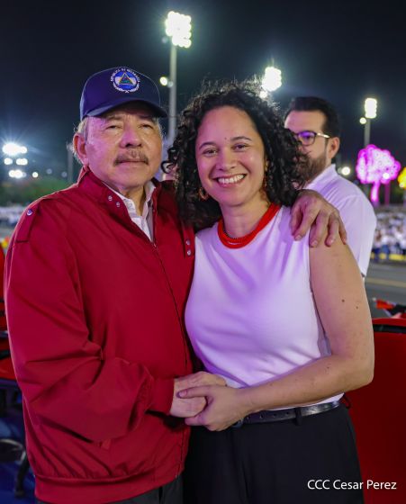 Acto central del 47.° aniversario del triunfo de la Revolución Popular Sandinista