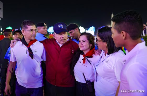 Acto central del 47.° aniversario del triunfo de la Revolución Popular Sandinista