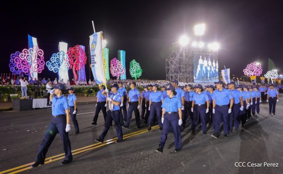 Acto central del 47.° aniversario del triunfo de la Revolución Popular Sandinista