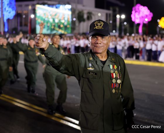 Acto central del 47.° aniversario del triunfo de la Revolución Popular Sandinista