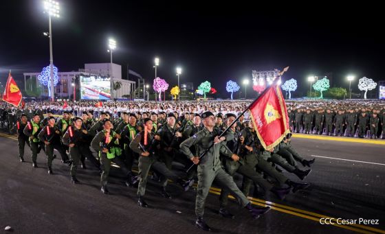 Acto central del 47.° aniversario del triunfo de la Revolución Popular Sandinista