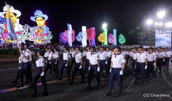 Acto central del 47.° aniversario del triunfo de la Revolución Popular Sandinista