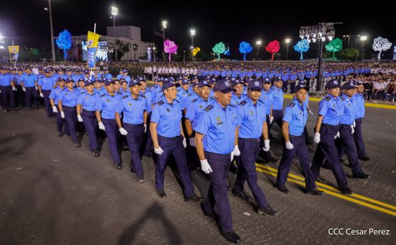 Acto central del 47.° aniversario del triunfo de la Revolución Popular Sandinista