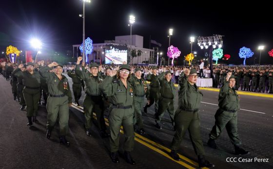 Acto central del 47.° aniversario del triunfo de la Revolución Popular Sandinista