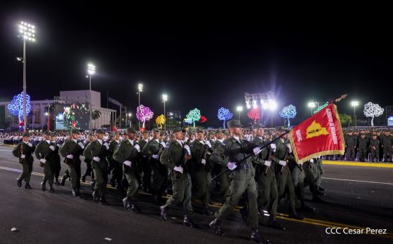 Acto central del 47.° aniversario del triunfo de la Revolución Popular Sandinista