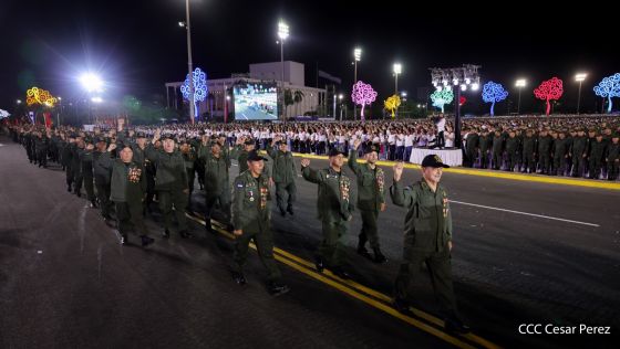 Acto central del 47.° aniversario del triunfo de la Revolución Popular Sandinista
