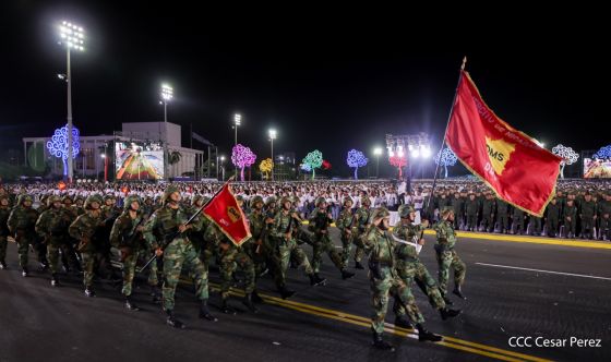 Acto central del 47.° aniversario del triunfo de la Revolución Popular Sandinista