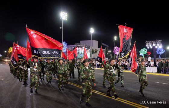 Acto central del 47.° aniversario del triunfo de la Revolución Popular Sandinista