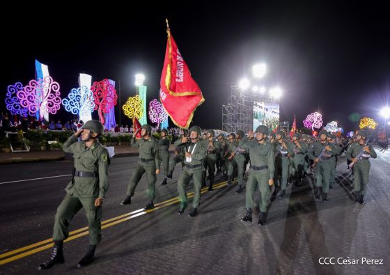 Acto central del 47.° aniversario del triunfo de la Revolución Popular Sandinista