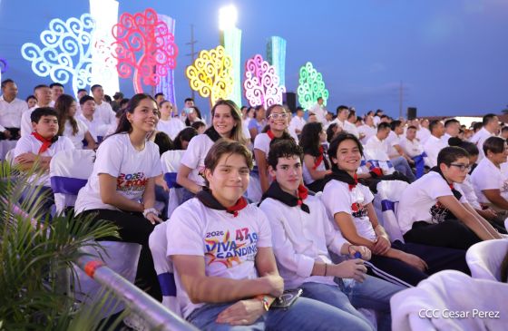 Acto central del 47.° aniversario del triunfo de la Revolución Popular Sandinista