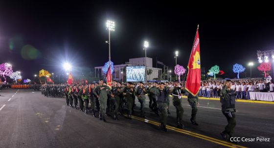 Acto central del 47.° aniversario del triunfo de la Revolución Popular Sandinista