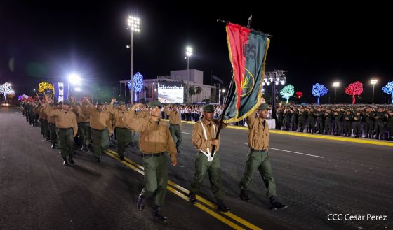 Acto central del 47.° aniversario del triunfo de la Revolución Popular Sandinista