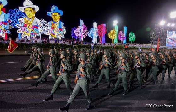 Acto central del 47.° aniversario del triunfo de la Revolución Popular Sandinista