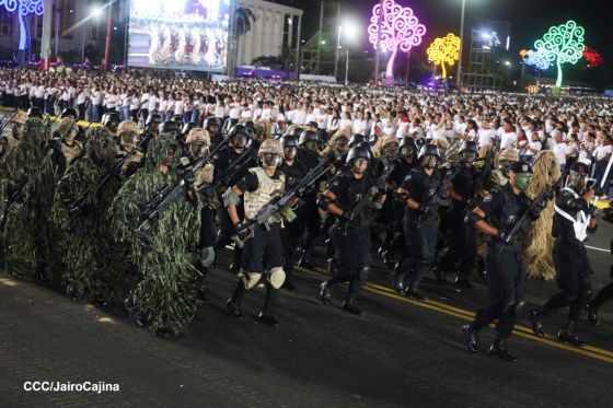 Acto central del 47.° aniversario del triunfo de la Revolución Popular Sandinista