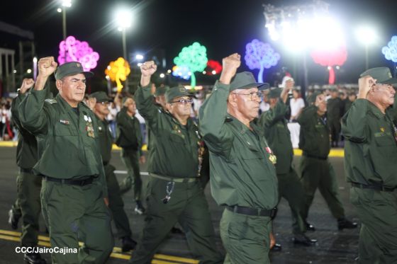 Acto central del 47.° aniversario del triunfo de la Revolución Popular Sandinista