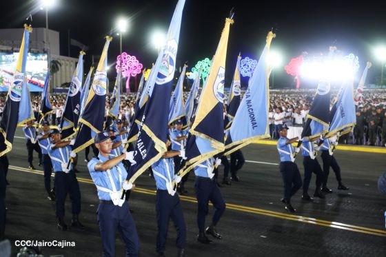 Acto central del 47.° aniversario del triunfo de la Revolución Popular Sandinista