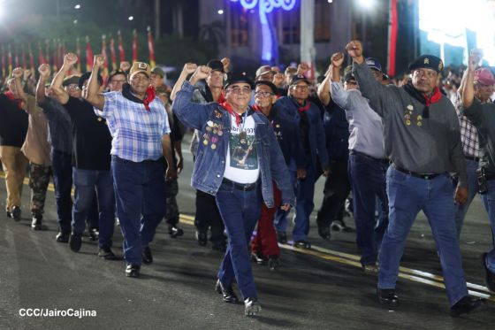 Acto central del 47.° aniversario del triunfo de la Revolución Popular Sandinista