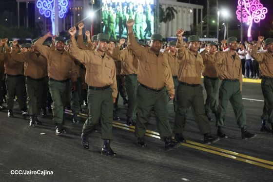 Acto central del 47.° aniversario del triunfo de la Revolución Popular Sandinista