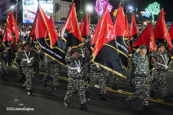Acto central del 47.° aniversario del triunfo de la Revolución Popular Sandinista