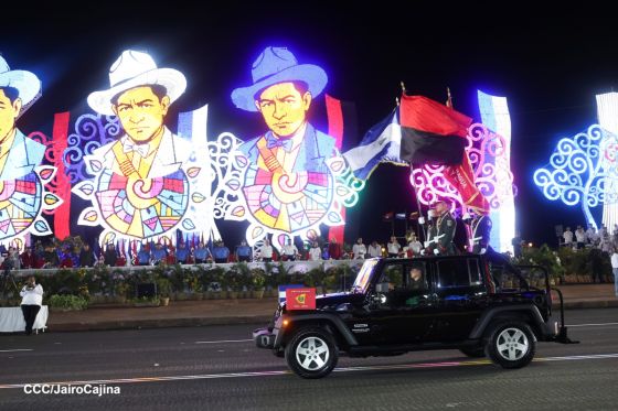 Acto central del 47.° aniversario del triunfo de la Revolución Popular Sandinista