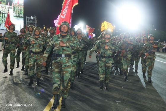 Acto central del 47.° aniversario del triunfo de la Revolución Popular Sandinista