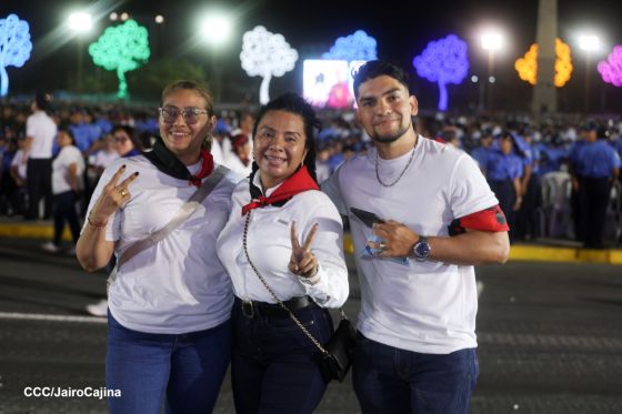 Acto central del 47.° aniversario del triunfo de la Revolución Popular Sandinista
